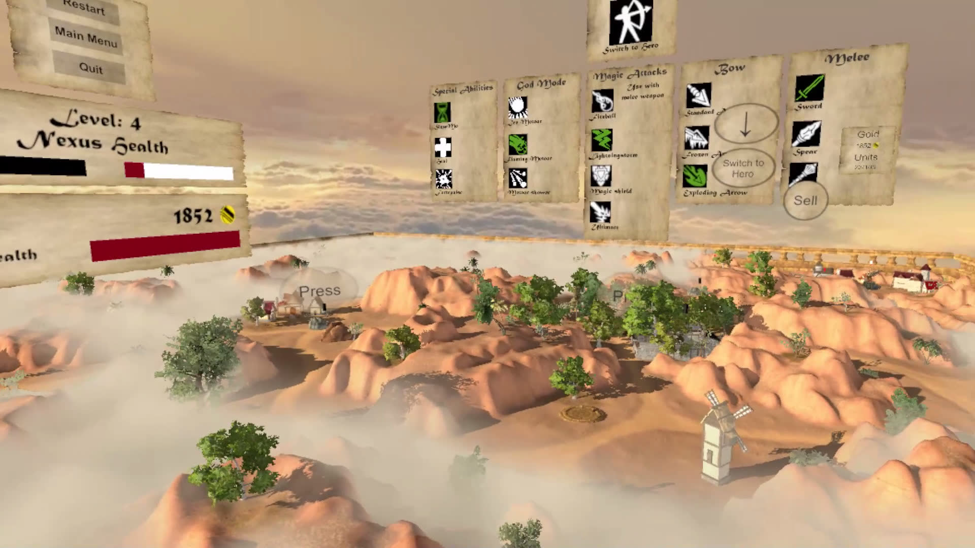 ToledoVR gameplay artwork